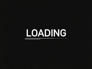 Loading, Progress, Bar, Screen, Digital, Display, Technology, Data, Code, Matrix, Numbers, Letters, Symbols, Black, White, Monochrome, Minimalist, Modern, Futuristic, Computer, Monitor, Interface, GUI