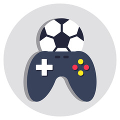 Modern design icon of gamepad © Rabiya