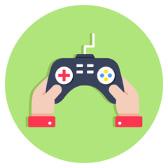 Modern design icon of gamepad © Rabiya