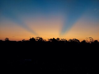 sunset in the desert © helen