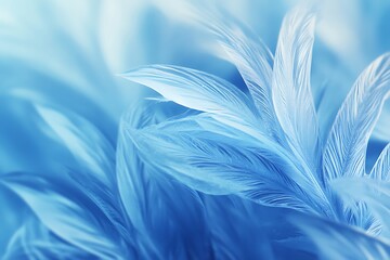 Ice texture winter background, with icy blue tones