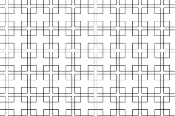 Abstract geometric design with overlapping squares creating dynamic visual patterns