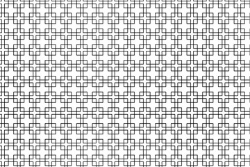 Abstract geometric design with overlapping squares creating dynamic visual patterns