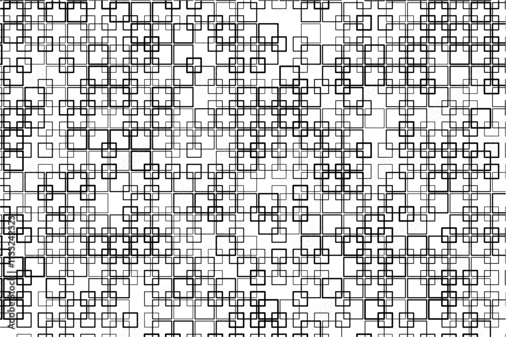 Leinwandbilder symmetrical pattern of interwoven squares creating a sense of movement.