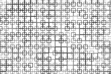 Fototapeta premium Symmetrical pattern of interwoven squares creating a sense of movement.