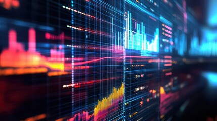 Colorful Data Visualization for Digital Analysis
