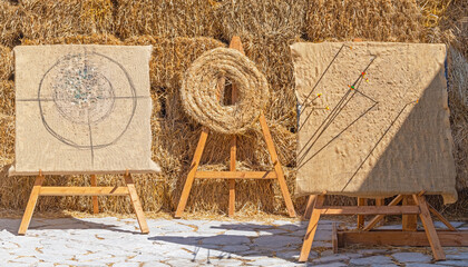 Homemade archery target