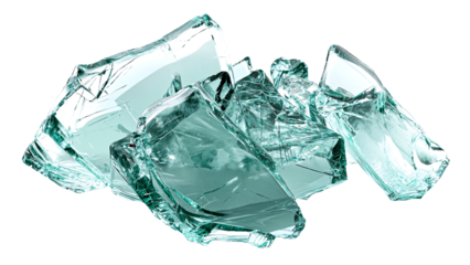 Cracked Glass Texture Background , Broken glass on transparent background