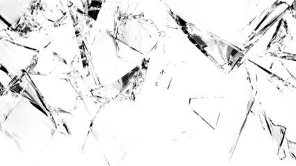 Cracked Glass Texture Background , Broken glass on transparent background