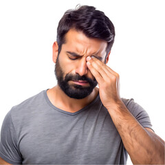 Obraz premium person with headache