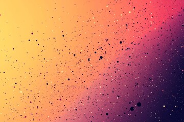 Orange Color Gradient Background with a Grainy Texture, Generative AI
