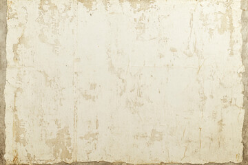 Obraz premium Old white paper background for gigapixel standard use in design projects vintage texture neutral tones digital art creative environment