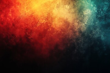 Fototapeta premium Multicolored Gradient Background with a Grainy Texture, Generative AI