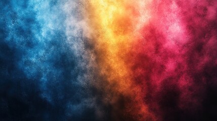 Obraz premium Abstract colorful texture with a gradient of blue, orange, and pink hues.