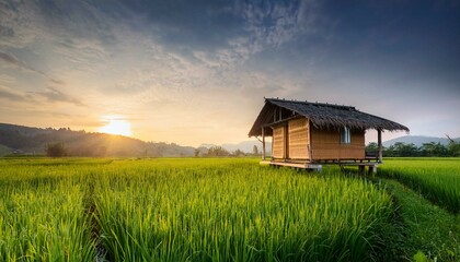 Fototapeta premium rice field