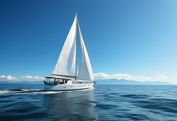 Obraz premium sail boat