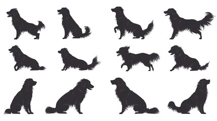 silhouettes of animals