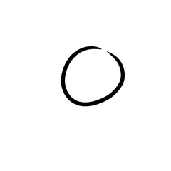 Hand Drawn Circle Line