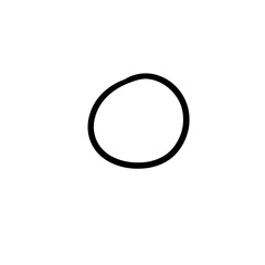 Hand Drawn Circle Line