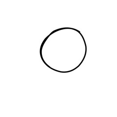 Hand Drawn Circle Line