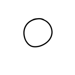 Hand Drawn Circle Line
