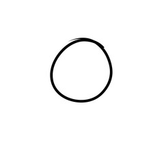 Hand Drawn Circle Line