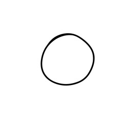 Hand Drawn Circle Line