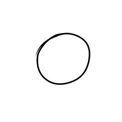 Hand Drawn Circle Line