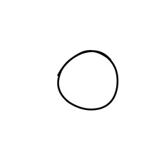 Hand Drawn Circle Line