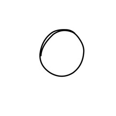 Hand Drawn Circle Line