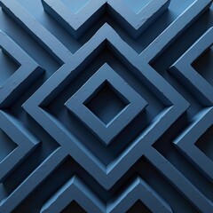 El dise&ntilde;o geom&eacute;trico en azul que transformar&aacute; cualquier espacio en una obra de arte
