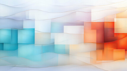 Layered abstract shapes with soft textures and blended colors creating an elegant background design