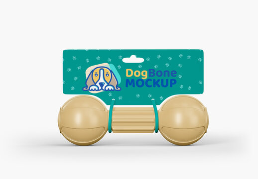 Pet Toy Mockup - Front View