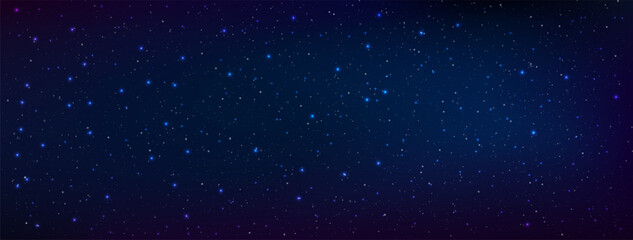 Night full of star background, Space stars, Stardust and bright shining stars in universal. Vector illustration.