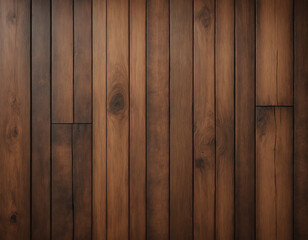 Fototapeta premium Elegant wooden surface with subtle imperfections and rich, warm tones.