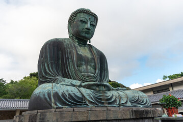 Obraz premium The Big Statue Of Buddah In Tokio