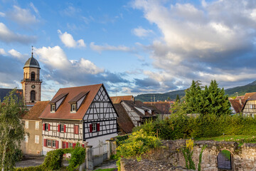 Obraz premium church in the village