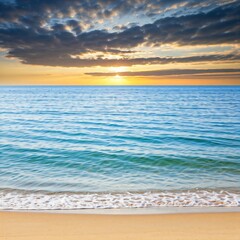 Fototapeta premium sunset over the sea