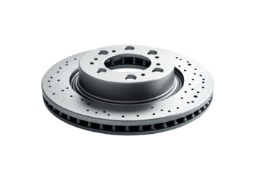 Durable Van Brake Pad with Isolated Background with isolated on transparent background