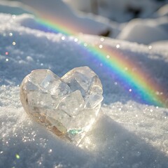 Fototapeta premium Valentine's Day Romance, Love Symbols, and Sweet Elements on Soft Pastel Backgrounds for Card and Gift Designs