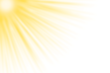 Sun rays isolated on transparent background. Glowing light with flare effect. Sunlight, Sun, Shine light PNG. Sunbeam shine glow. Bright spotlight. Summer decoration, Spring design elements.