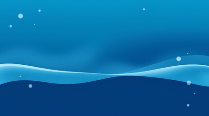 abstract blue waves creating a calming and modern aesthetic design