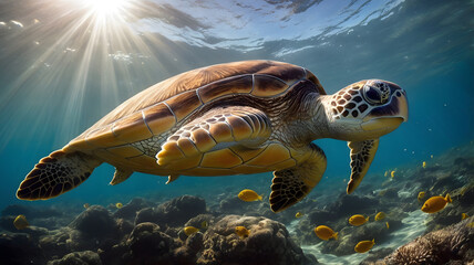 Obraz premium Turtle