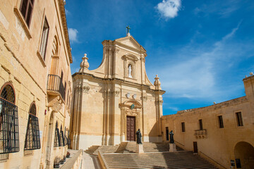 Gozo (Għawdex) Island Victoria massive fortification St. Johns Bastion Citadel (Cittadella)...