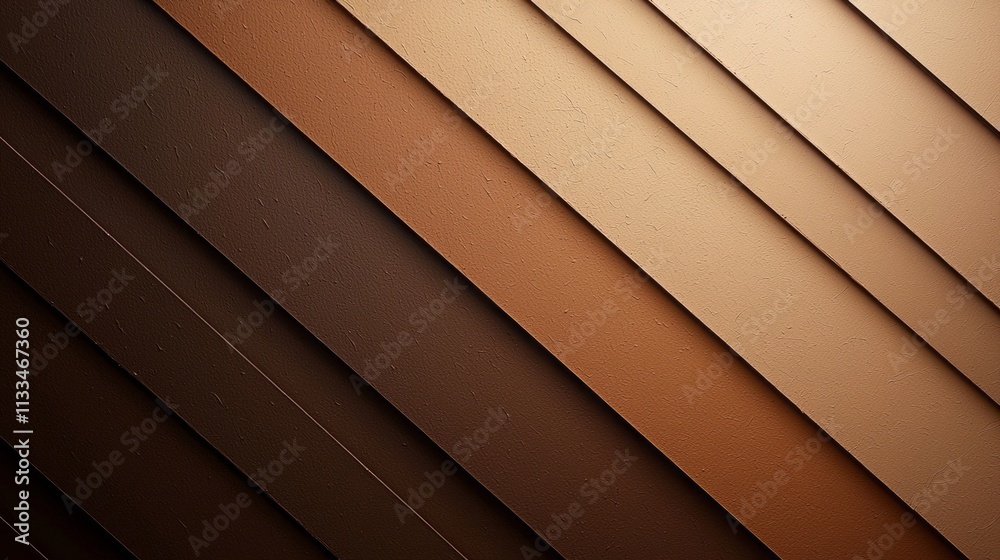 Poster A captivating arrangement of triangular shapes composed of warm tones in a gradient, creating a dynamic sense of depth and movement. This design element adds a unique flair to any creative project