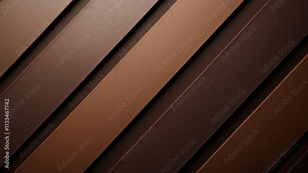 Poster warm, diagonal lines weave together in rich, earthy hues, creating an intriguing background that enh