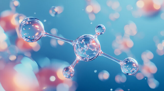 Diethyl ether, ethyl ether molecule. it is an ether in which the oxygen atom is linked to two ethyl groups. molecular model. 3d rendering. Ether. Illustration