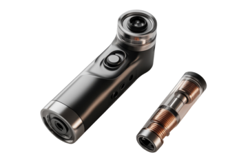 Advanced Vape Mod with Coil Replacement for Enhanced Vaping Experience with isolated on transparent background