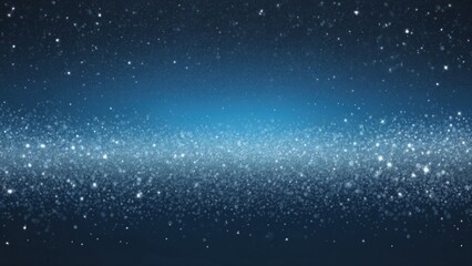 Fototapeta premium Starry night wallpaper with sparkling stars and a deep blue gradient background for digital use