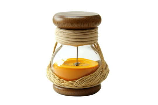 Classic Egg Timer Isolated on Transparent Background